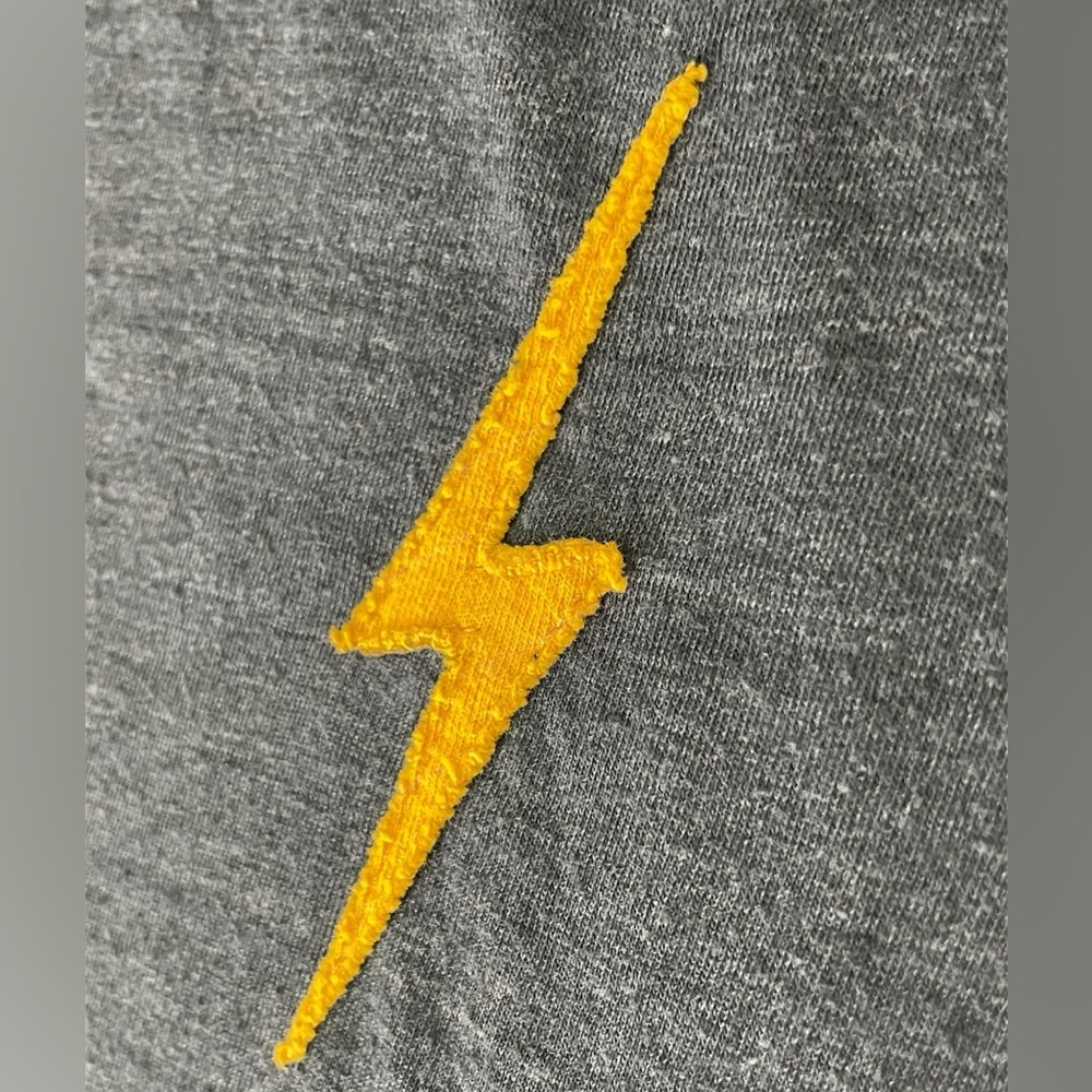 ⚡️AVIATOR NATION • BOLT TEE - Charcoal Grey - Picture 9 of 11